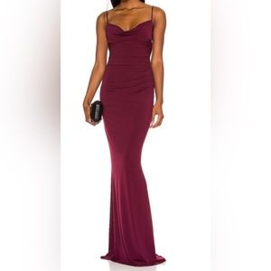 Surreal Gown in Merlot